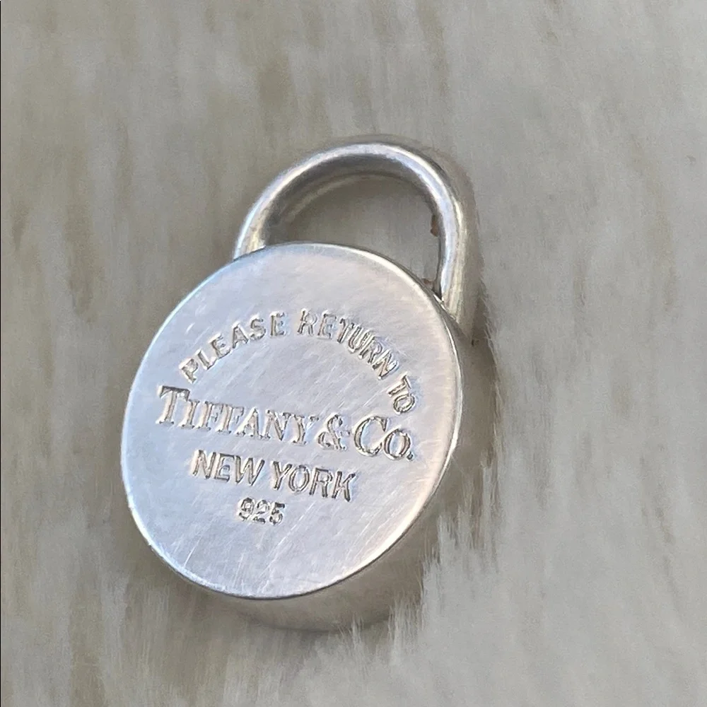 Tiffany & Co. Round Lock Pendant - Picture 2 of 6